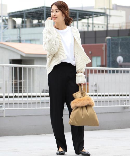 BEAUTY&YOUTH UNITED ARROWS(ビューティーアンドユースユナイテッドアローズ)の「BY∴ 2パーツ付きナイロントートバッグ -3WAY- ◆(トートバッグ・レディース・ブラック/ベージュ・FREE)」の8枚目の写真