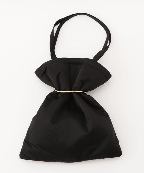 BEAUTY&YOUTH UNITED ARROWS(ビューティーアンドユースユナイテッドアローズ)の「BY∴ 2パーツ付きナイロントートバッグ -3WAY- ◆(トートバッグ・レディース・ブラック/ベージュ・FREE)」の11枚目の写真