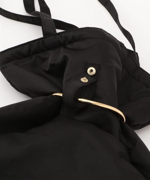 BEAUTY&YOUTH UNITED ARROWS(ビューティーアンドユースユナイテッドアローズ)の「BY∴ 2パーツ付きナイロントートバッグ -3WAY- ◆(トートバッグ・レディース・ブラック/ベージュ・FREE)」の13枚目の写真