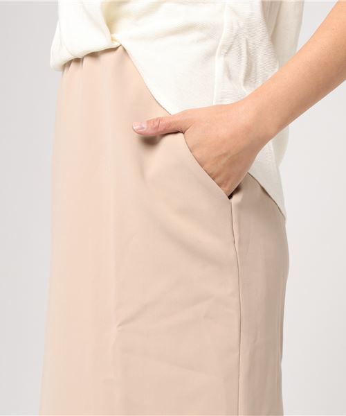 STUDIOUS SELECT（ステュディオスセレクト）の「カット＋WクロスOP　16A-O-60（Tシャツ/カットソー・レディース・オフホワイト・2）」の5枚目の写真