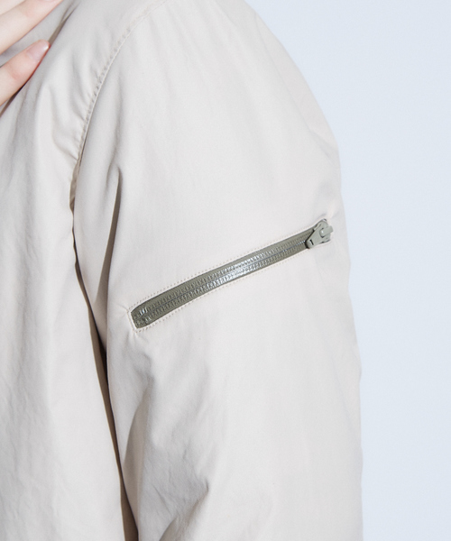 ABAHOUSE（アバハウス）の「【Recency of Mine】ポリエステルミリタリーコート（ステンカラーコート・メンズ・サックスブルー/インディゴブルー/カーキ/ベージュ・46/48）」の16枚目の写真