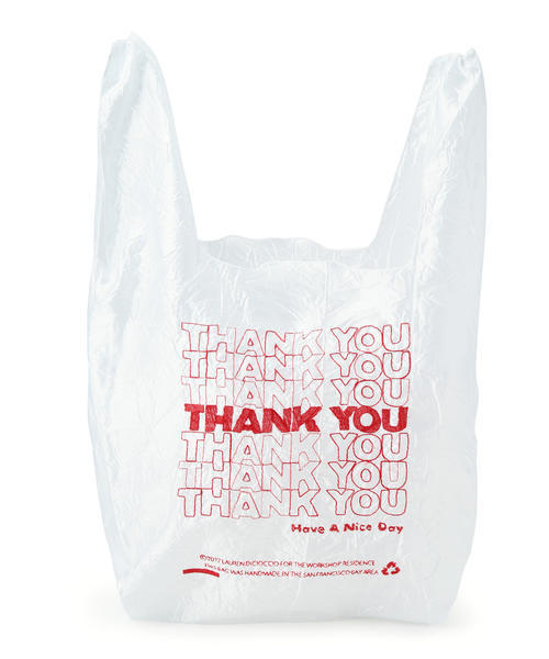 BEAMS BOY（ビームスボーイ）の「Lauren Dicioccio / Thank You Tote（トートバッグ・レディース・レッド/ブルー/その他1/イエロー・ONE SIZE）」の21枚目の写真