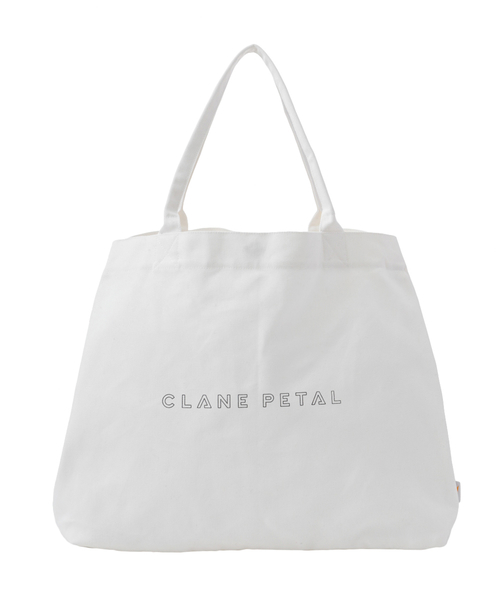 CLANE（クラネ）の「クラネペタルマルチトートバッグ（トートバッグ・レディース・ブラック/ホワイト・FREE）」の2枚目の写真