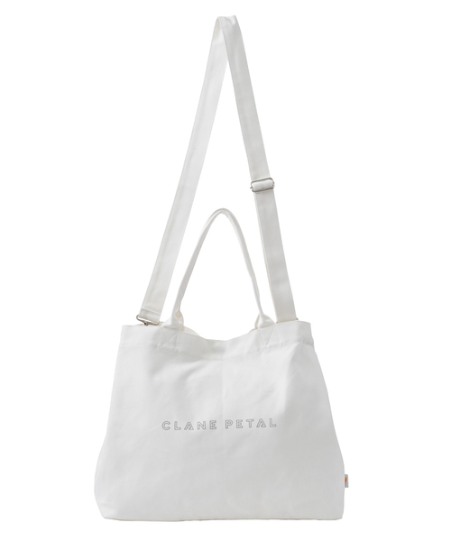 CLANE（クラネ）の「クラネペタルマルチトートバッグ（トートバッグ・レディース・ブラック/ホワイト・FREE）」の13枚目の写真