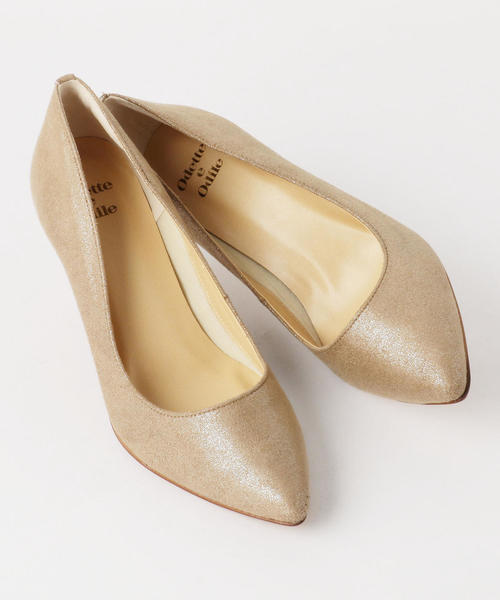 ODETTE E ODILE（オデットエオディール）の「【WEB限定】O ポインテッドトゥ パンプス70●↑（パンプス・レディース・ブラック/グレー/ベージュ/ブラウン/オリーブ/ネイビー/パープル/ゴールド・22cm/22.5cm/23cm/23.5cm/24cm/24.5cm/25cm）」の8枚目の写真