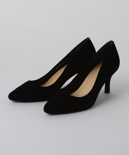 ODETTE E ODILE（オデットエオディール）の「【WEB限定】O ポインテッドトゥ パンプス70●↑（パンプス・レディース・ブラック/グレー/ベージュ/ブラウン/オリーブ/ネイビー/パープル/ゴールド・22cm/22.5cm/23cm/23.5cm/24cm/24.5cm/25cm）」の2枚目の写真