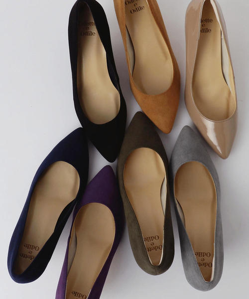 ODETTE E ODILE（オデットエオディール）の「【WEB限定】O ポインテッドトゥ パンプス70●↑（パンプス・レディース・ブラック/グレー/ベージュ/ブラウン/オリーブ/ネイビー/パープル/ゴールド・22cm/22.5cm/23cm/23.5cm/24cm/24.5cm/25cm）」の15枚目の写真