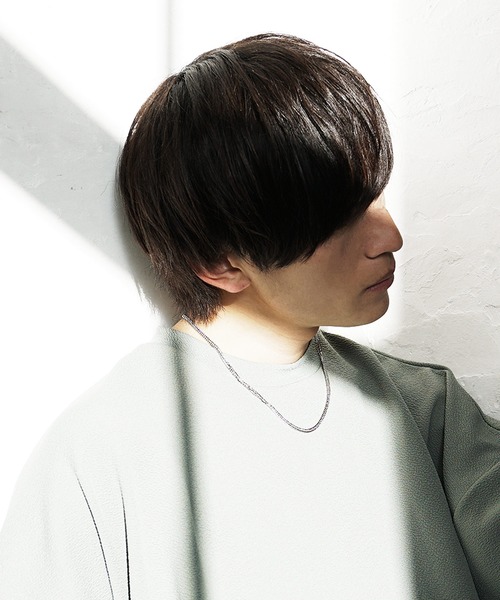 MinoriTY（マイノリティ）の「ヘリンボーンチェーンネックレス（ネックレス・メンズ・シルバー・FREE）」の5枚目の写真