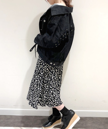 archives（アルシーヴ）の「レースアップGジャン（デニム