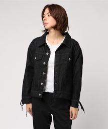 archives（アルシーヴ）の「レースアップGジャン（デニム