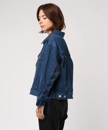 gvgv ジーヴィジーヴィ レースアップデニムジャケット　Gジャン　36 archives（アルシーヴ）の「レースアップGジャン（デニム