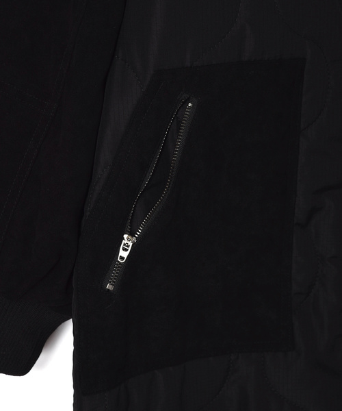 w closet(ダブルクローゼット)の「ひょうたんキルティングロングコート_(その他アウター・レディース・ブラック/カーキ・FREE)」の22枚目の写真