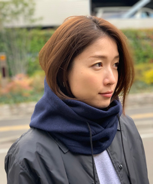 BELLWOODMADE（ベルウッドメイド）の「【BELLWOODMADE】SOLID フード付き ネックウォーマー（ネックウォーマー/スヌード・メンズ・ブラック/ネイビー/グレー/ライム/ブラック系その他/グレー系その他/ブルー系その他/グレー系その他2/グレー系その他3/ブラック系その他2・FREE）」の15枚目の写真