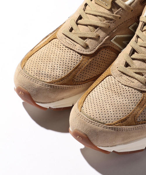 NEW BALANCE(ニューバランス)の「<New Balance (ニューバランス)> M990v4/スニーカー ◆(スニーカー・メンズ・ベージュ/パープル・8/10/9/7/7h/8h/9h/11)」の8枚目の写真