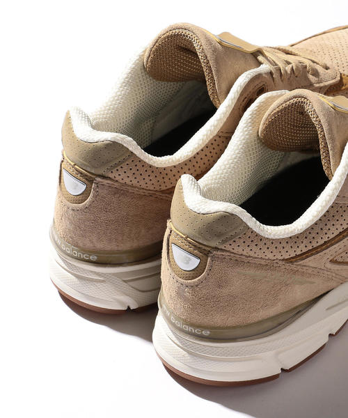 NEW BALANCE(ニューバランス)の「<New Balance (ニューバランス)> M990v4/スニーカー ◆(スニーカー・メンズ・ベージュ/パープル・8/10/9/7/7h/8h/9h/11)」の9枚目の写真