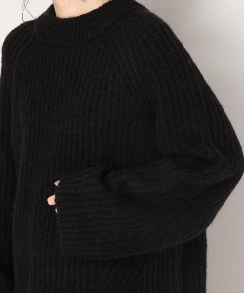 LOWRYS FARM（ローリーズファーム）の「フワカルアゼクループルオーバー　819690（ニット/セーター・レディース・オフホワイト/ブラック/グレー/ブラウン/ベージュ/ピンク・FREE）」の13枚目の写真