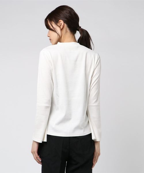 チャイハネ(チャイハネ)の「【チャイハネ】yul 無地ベルスリーブトップス(Tシャツ/カットソー・レディース・ホワイト/グレー/カーキ/オレンジ・FREE)」の5枚目の写真