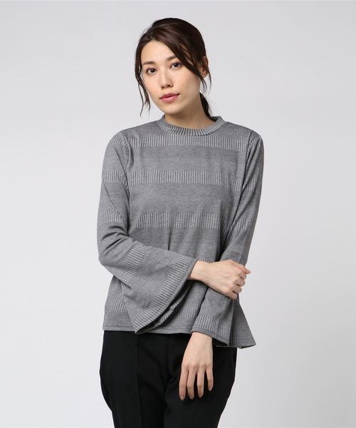 チャイハネ(チャイハネ)の「【チャイハネ】yul 無地ベルスリーブトップス(Tシャツ/カットソー・レディース・ホワイト/グレー/カーキ/オレンジ・FREE)」の14枚目の写真