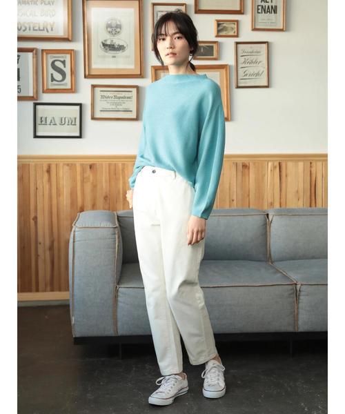 AMERICAN HOLIC（アメリカンホリック）の「テーパードチノパンツ（その他パンツ・レディース・アイボリー/ブルー/ベージュ/カーキ/ネイビー・S/M/L/XS）」の10枚目の写真