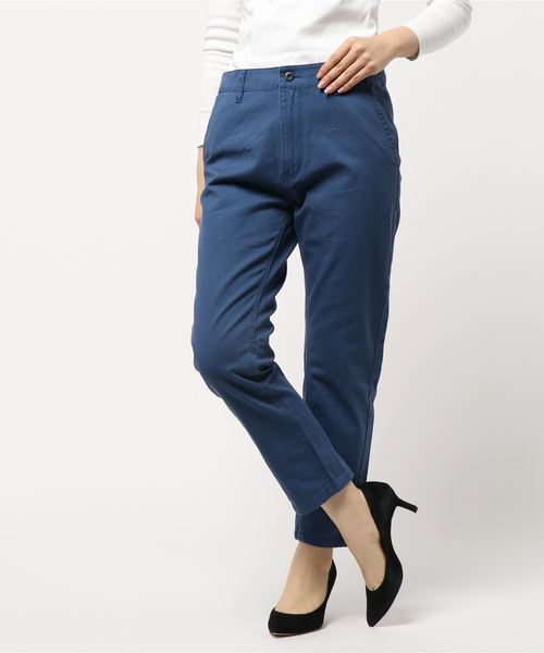 AMERICAN HOLIC（アメリカンホリック）の「テーパードチノパンツ（その他パンツ・レディース・アイボリー/ブルー/ベージュ/カーキ/ネイビー・S/M/L/XS）」の14枚目の写真