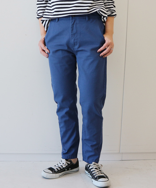 AMERICAN HOLIC（アメリカンホリック）の「テーパードチノパンツ（その他パンツ・レディース・アイボリー/ブルー/ベージュ/カーキ/ネイビー・S/M/L/XS）」の20枚目の写真