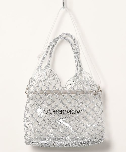 DISCOAT（ディスコート）の「ラメポーチ付きトート（トートバッグ・レディース・シルバー/ゴールド・FREE）」の6枚目の写真