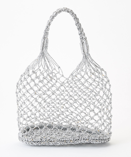 DISCOAT（ディスコート）の「ラメポーチ付きトート（トートバッグ・レディース・シルバー/ゴールド・FREE）」の20枚目の写真