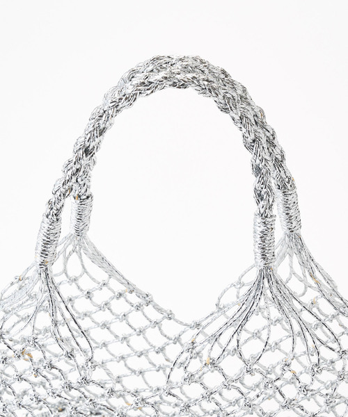 DISCOAT（ディスコート）の「ラメポーチ付きトート（トートバッグ・レディース・シルバー/ゴールド・FREE）」の17枚目の写真