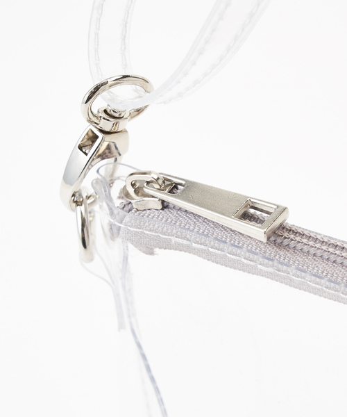 DISCOAT（ディスコート）の「ラメポーチ付きトート（トートバッグ・レディース・シルバー/ゴールド・FREE）」の10枚目の写真