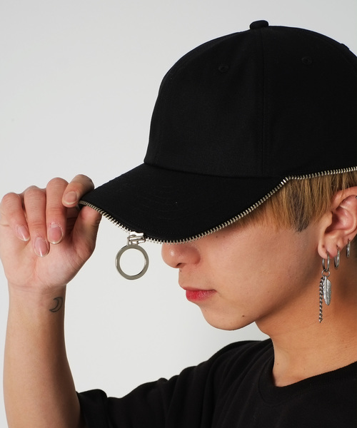 A'gem 9（エージェムナイン）の「ジップデザインキャップ/CAP
