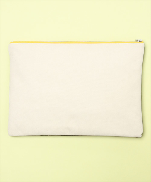 B:MING by BEAMS(ビーミングバイビームス)の「○ビーミング by ビームス / さがら刺繍クラッチバッグ(クラッチバッグ・レディース・グレー/ネイビー/グリーン系カモフラージュ・ONE SIZE)」の6枚目の写真