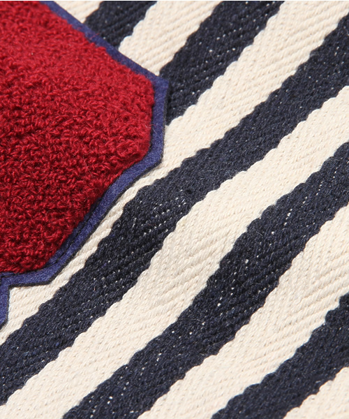 B:MING by BEAMS(ビーミングバイビームス)の「○ビーミング by ビームス / さがら刺繍クラッチバッグ(クラッチバッグ・レディース・グレー/ネイビー/グリーン系カモフラージュ・ONE SIZE)」の15枚目の写真