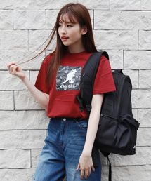 KANGOL | 【KANGOL】【当店限定色あり】別注 プリント半袖Ｔシャツ(Tシャツ/カットソー)