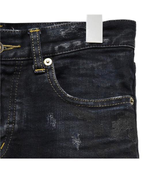 サンローランパリ ヴァカレロ期 18AW D02 M/SK-LW スキニー 黒 サンローランパリD02 M/SK-LW ブラック スキニーデニム