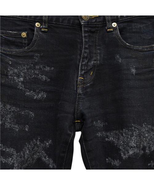 サンローランパリ ヴァカレロ期 18AW D02 M/SK-LW スキニー 黒 中古・古着通販】Saint Laurent Paris (サンローランパリ) D02 M/SK-LW