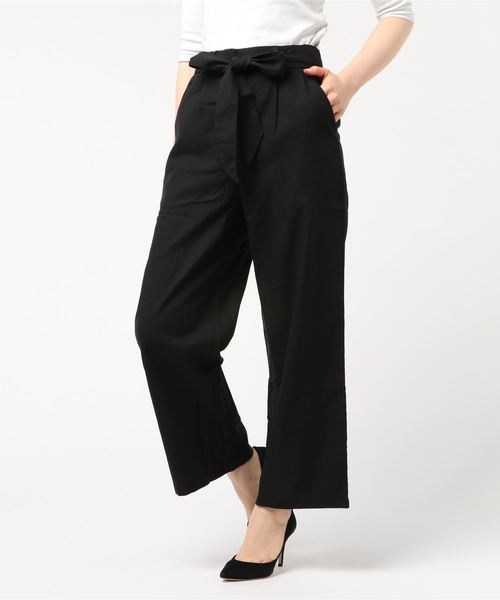 ムラサキスポーツ（ムラサキスポーツ）の「ロングパンツ RIKKA FEMME RCT  R19S2020（その他パンツ・レディース・カーキ/ベージュ/ブラック・S/M）」の2枚目の写真