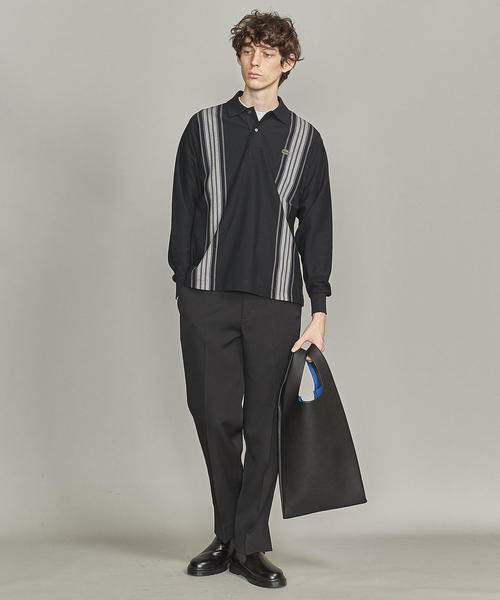 BEAUTY&YOUTH UNITED ARROWS(ビューティーアンドユースユナイテッドアローズ)の「BY エンボス マルシェ バッグ(トートバッグ・メンズ・ブラック・FREE)」の3枚目の写真