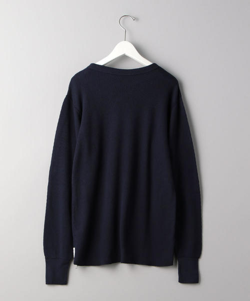 ANATOMICA（アナトミカ）の「＜ANATOMICA（アナトミカ）＞ サーマル ﾛﾝｸﾞｽﾘｰﾌﾞ（Tシャツ/カットソー・メンズ・ネイビー/オリーブ/オフホワイト・SMALL/MEDIUM/LARGE）」の6枚目の写真