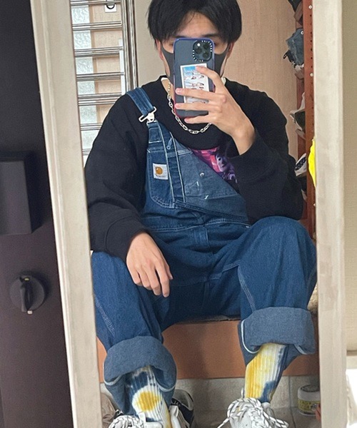 Carhartt(カーハート)の「Carhartt デニムオーバーオール(ユニセックス対応)(サロペット/オーバーオール・メンズ・インディゴブルー・30inch/32inch/34inch/36inch/38inch/40inch/42inch/28inch)」の11枚目の写真