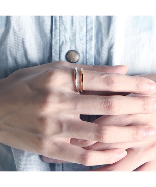 YArKA（ヤーカ）の「【YArKA/ヤーカ】silver925 twist ring[llk]/ひねりリング シルバー925（リング・レディース・ゴールド/シルバー・#9/#11/#13/#15/#17/#19/#21/#4/#18/#2/#20/#22/#23/#3/#8/#1/#10/#12/#14/#16/#5/#6/#7）」の10枚目の写真