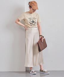 UNITED ARROWS | UWCS TA/P サテン マキシスカート(スカート)