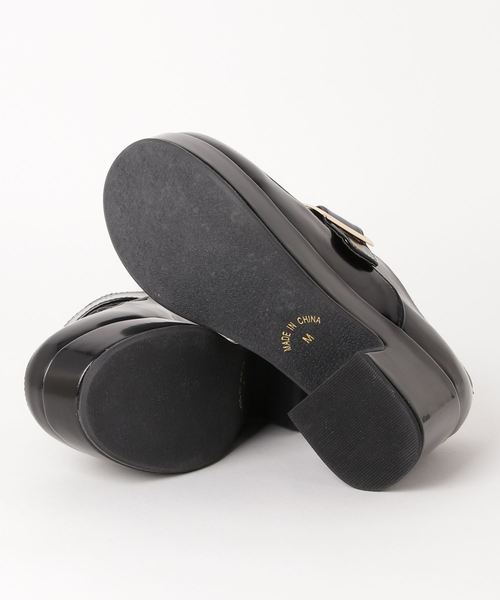 WEGO（ウィゴー）の「WEGO/ベルト付きヒールシューズ（その他シューズ・レディース・ブラック・MEDIUM/LARGE）」の10枚目の写真