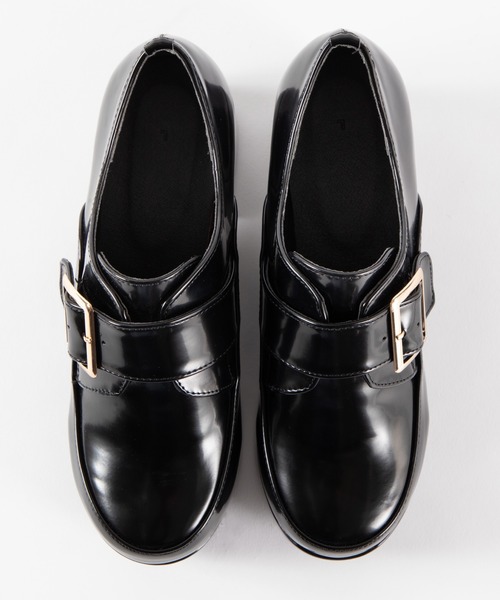 WEGO（ウィゴー）の「WEGO/ベルト付きヒールシューズ（その他シューズ・レディース・ブラック・MEDIUM/LARGE）」の3枚目の写真