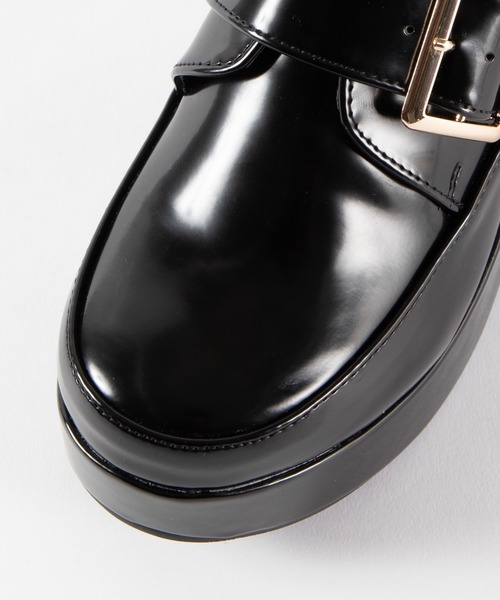 WEGO（ウィゴー）の「WEGO/ベルト付きヒールシューズ（その他シューズ・レディース・ブラック・MEDIUM/LARGE）」の7枚目の写真