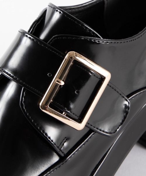 WEGO（ウィゴー）の「WEGO/ベルト付きヒールシューズ（その他シューズ・レディース・ブラック・MEDIUM/LARGE）」の8枚目の写真