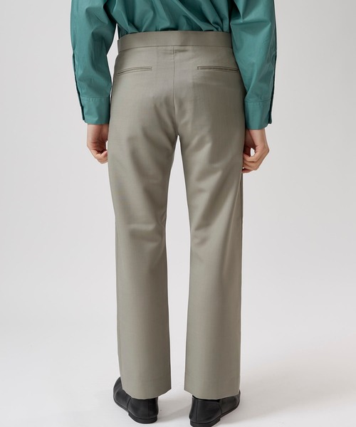 markaware（マーカウェア）の「【markaware/marka】ストレートフィットトラウザー （セットアップ）対応/ M20A-05PT01C（スラックス・メンズ・ベージュ/サックスブルー・1/2）」の15枚目の写真