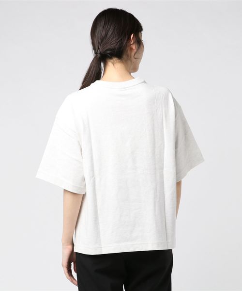 PUMA（プーマ）の「プーマ PUMA FUSION HS デザイン Tシャツ（スウェット・レディース・ホワイト/ブラック・M/L/XL/S）」の3枚目の写真