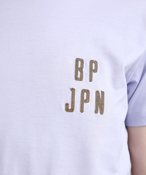 beautiful people(ビューティフルピープル)の「【beautiful people(ビューティフルピープル)】ハイゲージスビンピマエンブレムキッズTシャツ 1015310420(Tシャツ/カットソー・レディース・ホワイト/ライラック・SMALL)」の18枚目の写真