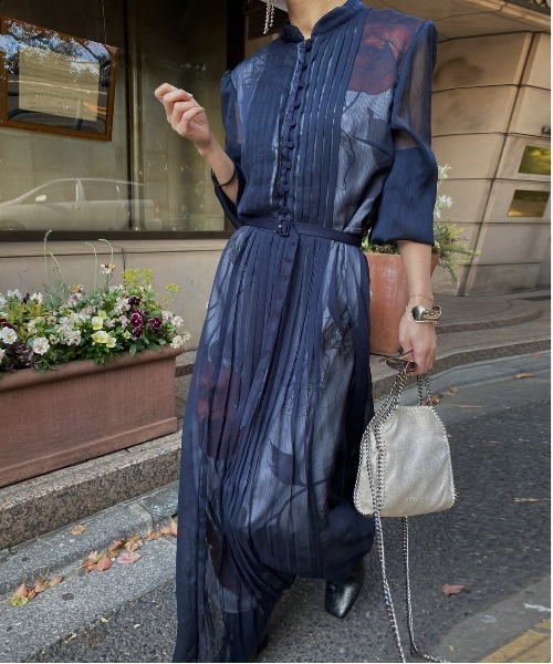 Ameri VINTAGE ELLA VEIL DRESS アメリヴィンテージ Ameri（アメリ）の「ELLA VEIL DRESS（ワンピース）」 - WEAR