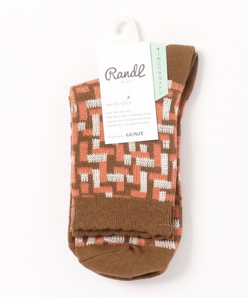 セール Randl ランドル レディース オーガニックコットン ソックス ソックス 靴下 Gunze グンゼ のファッション通販 Zozotown
